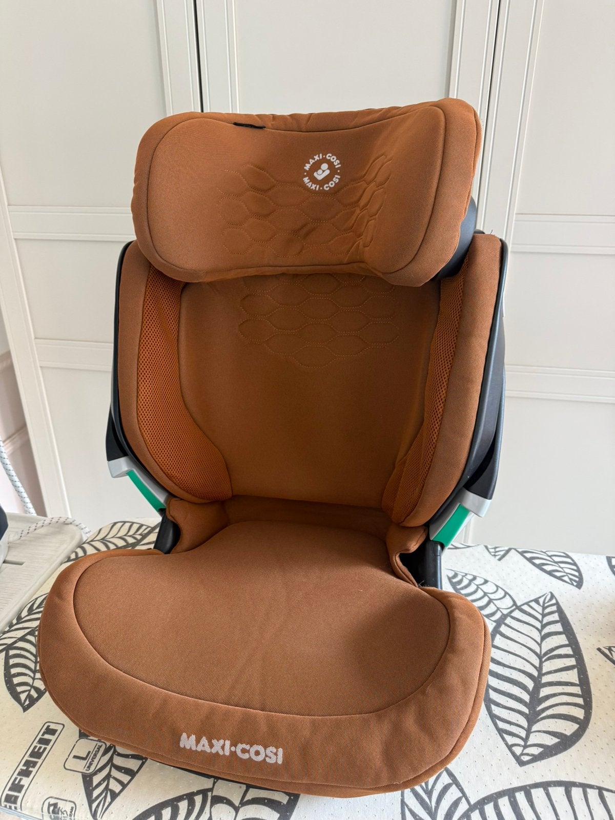 Maxi-Cosi Kore Pro i-Size — ISOFIX — Cognac, Kinderen en Baby's, Ophalen, Zo goed als nieuw, Maxi-Cosi, Autogordel