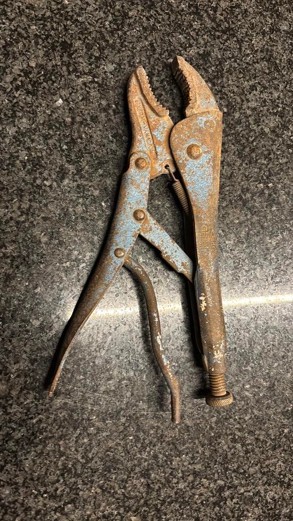 Vise-grip (doos 57), Antiek en Kunst, Antiek | Gereedschap en Instrumenten, Ophalen