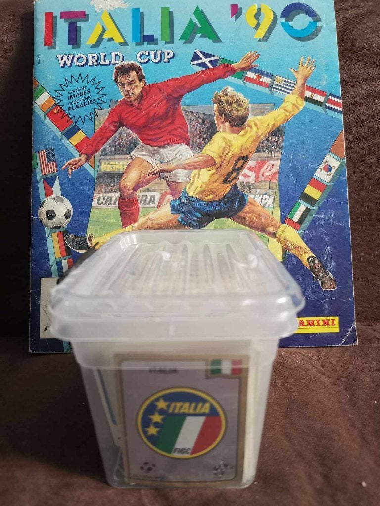 Panini ITALIA 90 belles récups, Collections, Enlèvement ou Envoi, Utilisé, Affiche, Image ou Autocollant