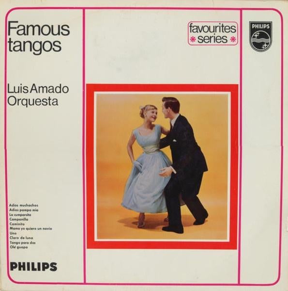LUIS AMADO ORQUESTA - CÉLÈBRES TANGOS, CD & DVD, Vinyles | Autres Vinyles, Utilisé, 12 pouces, Enlèvement ou Envoi