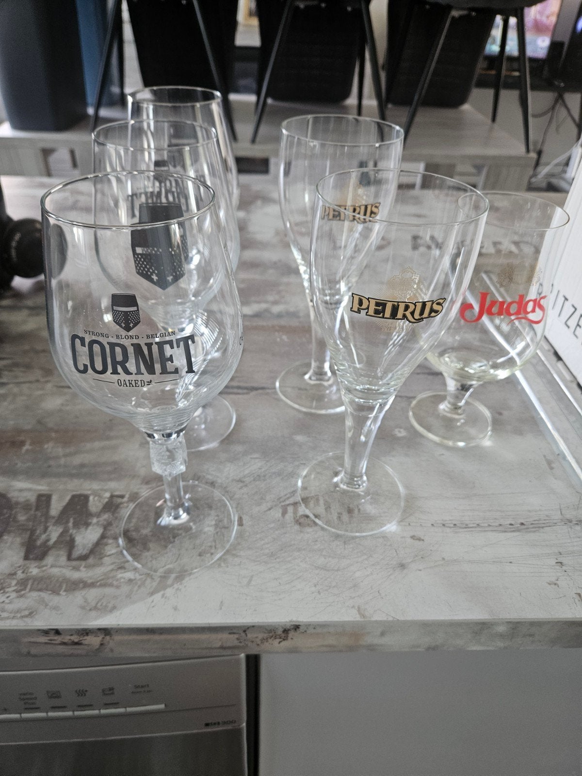 verre de bière, Collections