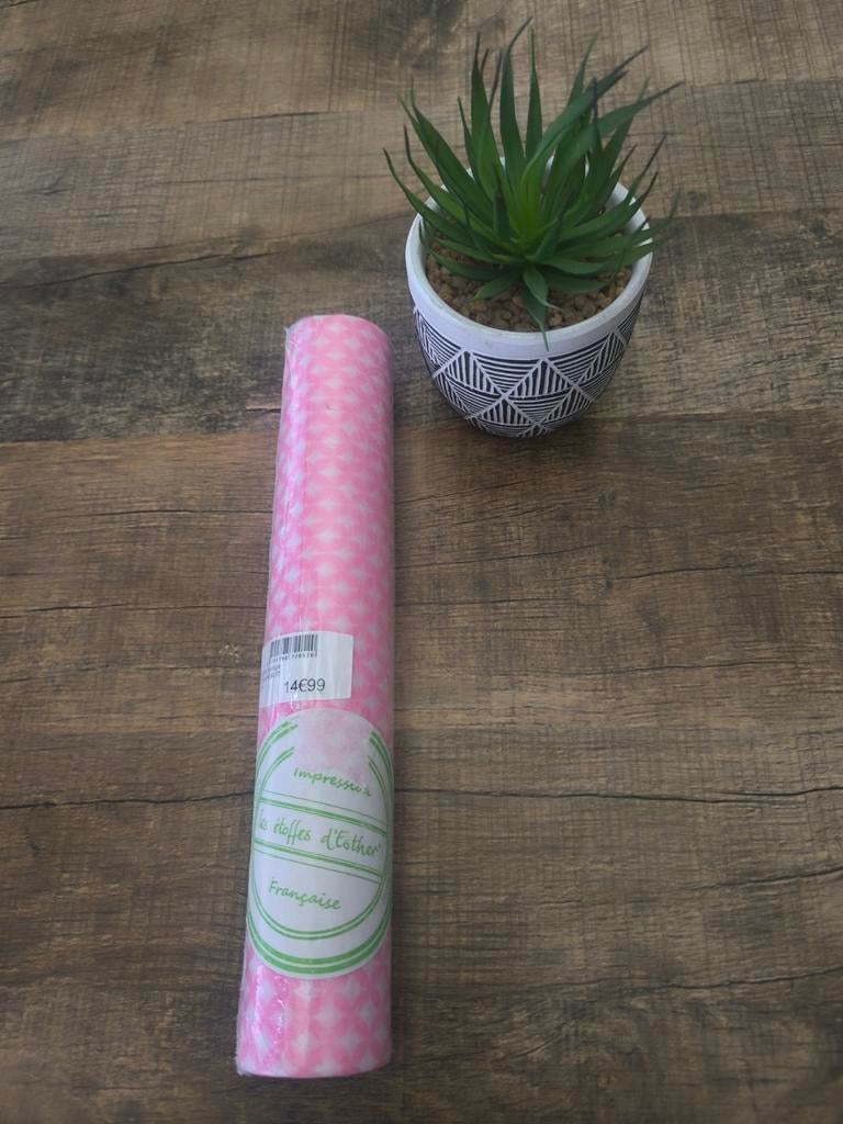2 nieuwe tafelopers 'Les étoffes d'Esther', Huis en Inrichting, Woonaccessoires | Overige, Roze, Ophalen of Verzenden