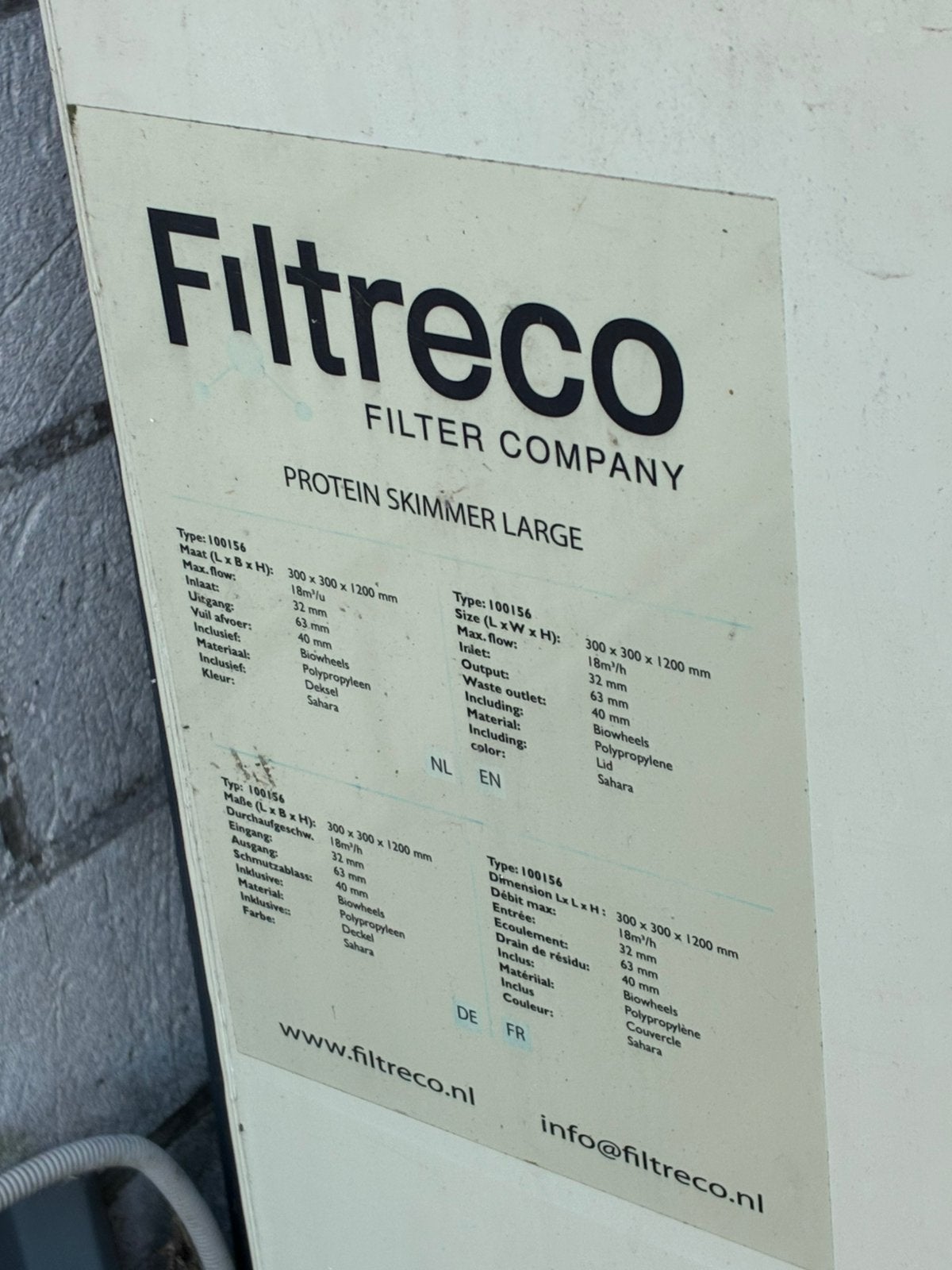 Filter, Tuin en Terras, Vijver-toebehoren, Ophalen, Zo goed als nieuw, Vijverpomp