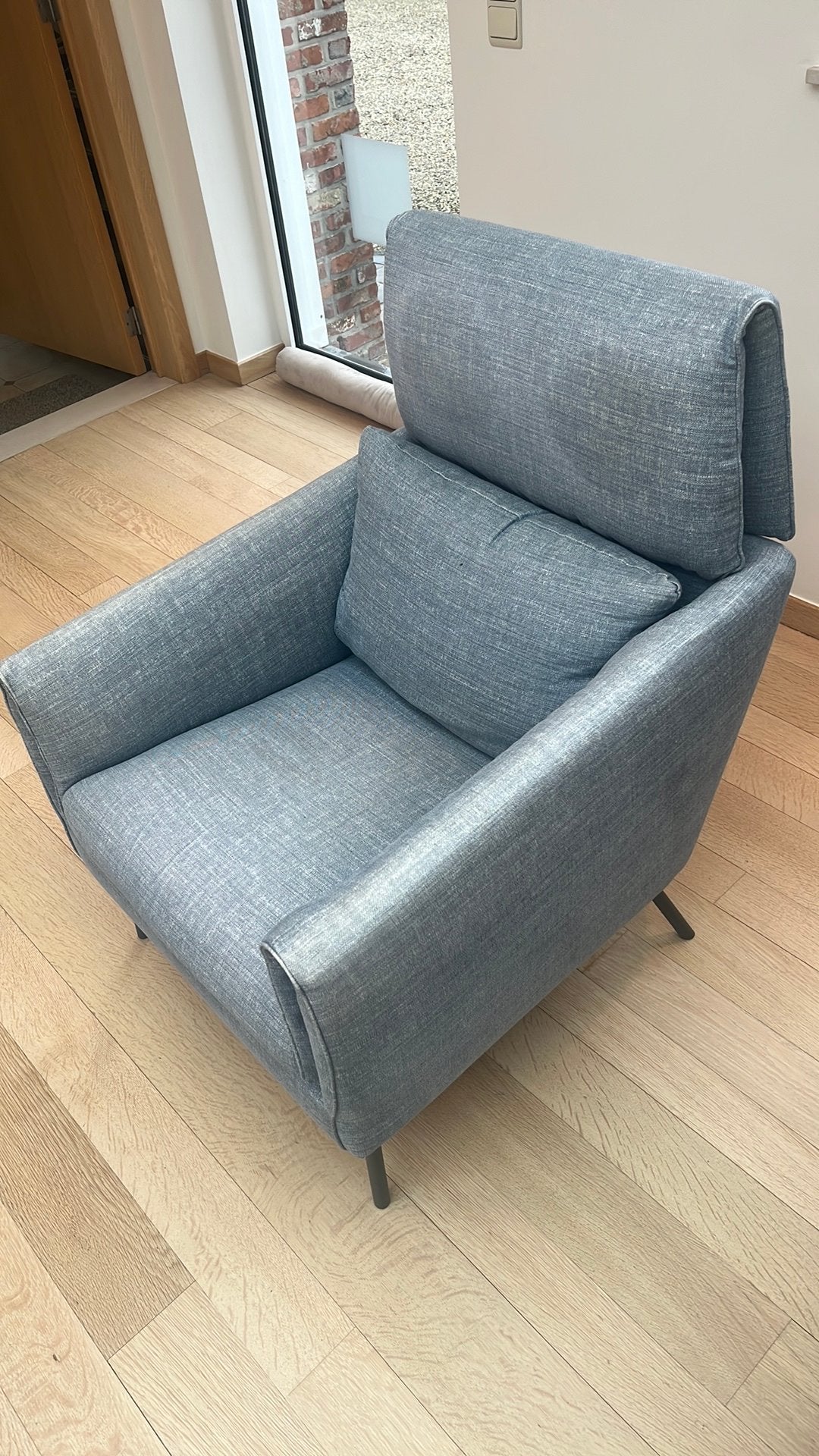 Fauteuil tissus, Enlèvement, Utilisé, 75 à 100 cm, Tissus