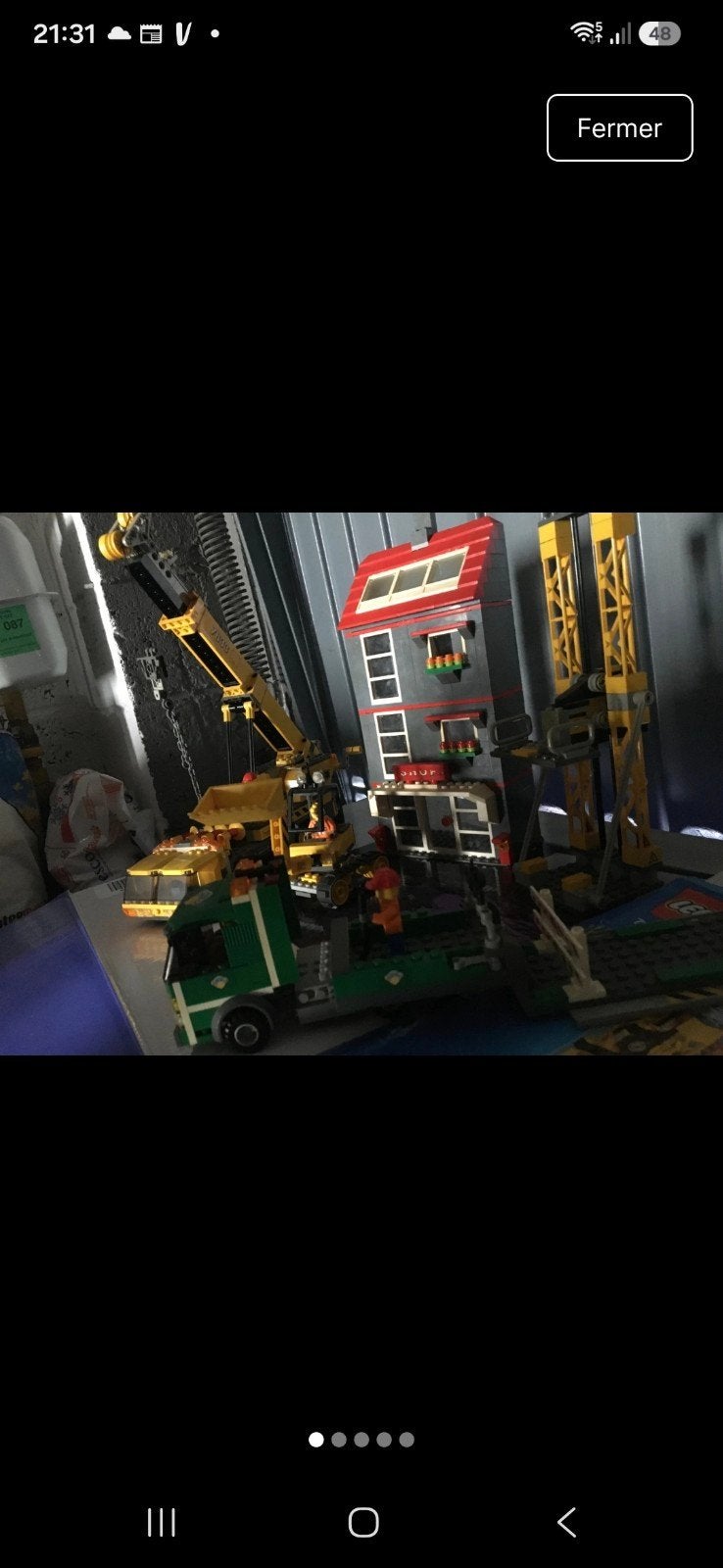 Lego chantier de construction en parfaite etat lego rare, Enlèvement ou Envoi