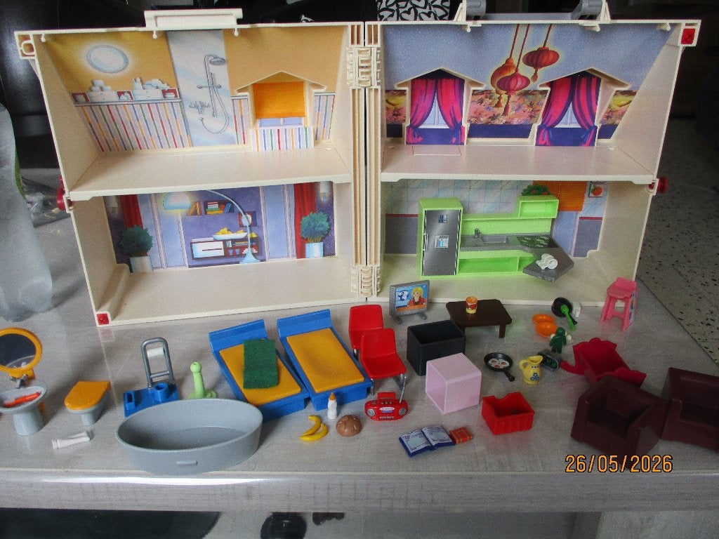 maison transportable playmobil 2005, Enfants & Bébés, Jouets | Playmobil, Utilisé, Ensemble complet, Enlèvement ou Envoi