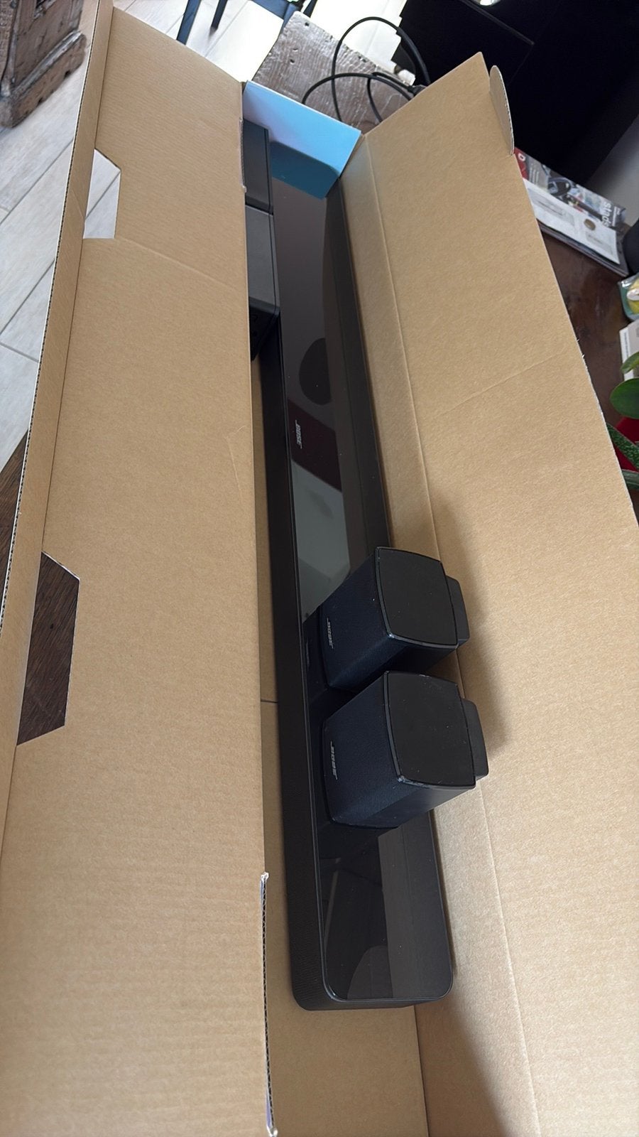 Bose soundbar 700 & surround speakers 500, Ophalen, Zo goed als nieuw, Soundbar