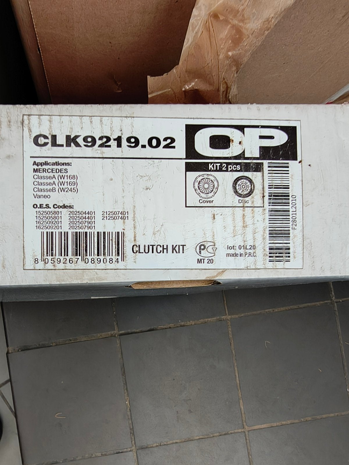 Kit embrayage Mercedes A et B, Enlèvement ou Envoi