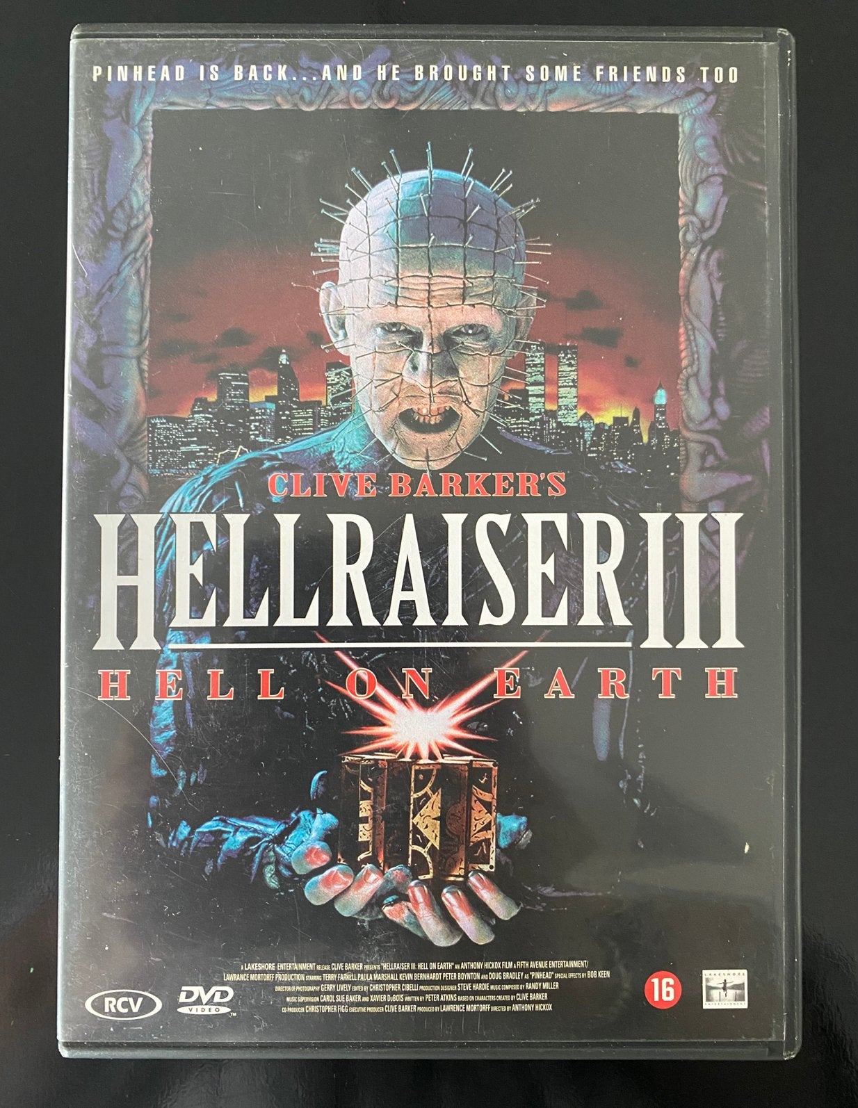 Hellraiser III - Hell on Earth, Cd's en Dvd's, Dvd's | Horror, Ophalen of Verzenden, Zo goed als nieuw