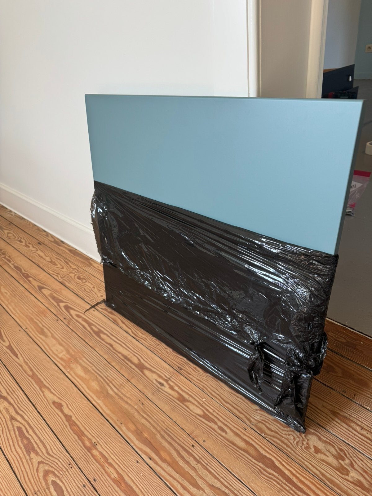 Deur besta 60x60 blauw, Ophalen, Zo goed als nieuw