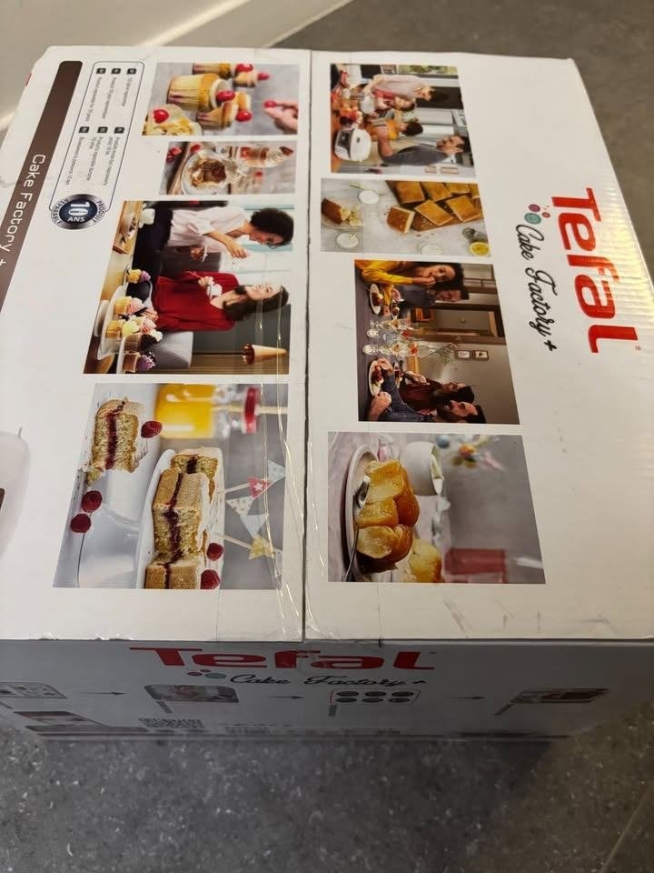 Tefal Cake Factory KD802112, Ophalen, Vrijstaand, Mini-oven, Nieuw