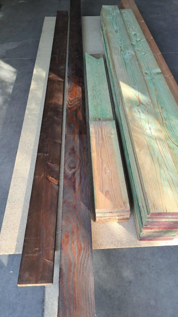 •	Lot Oregon planken – Diverse afmetingen – Topkwaliteit, Doe-het-zelf en Bouw, Ophalen, Nieuw, Hout, Overige typen