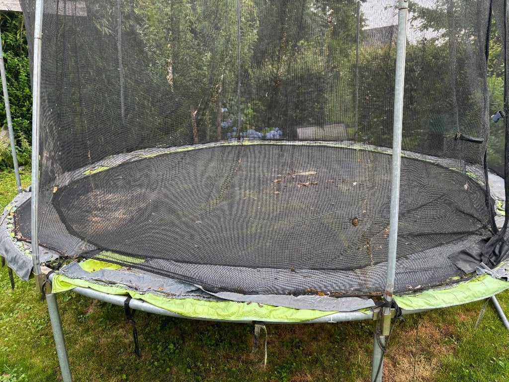 trampoline EXIT 3,66m gratis af te halen, Ophalen, Gebruikt
