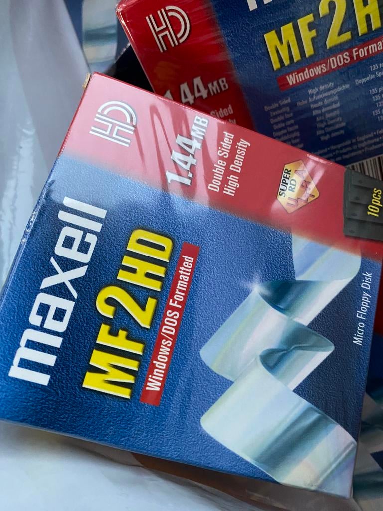 Floppy disk 1.44MB MF2HD, Computers en Software, Ophalen of Verzenden, Zo goed als nieuw, Overige typen, Herschrijfbaar