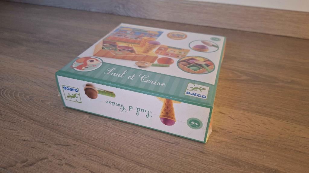 Djeco Paul et Cerise houten ijsjesbar nieuw in verpakking, Ophalen, Nieuw, Overige typen