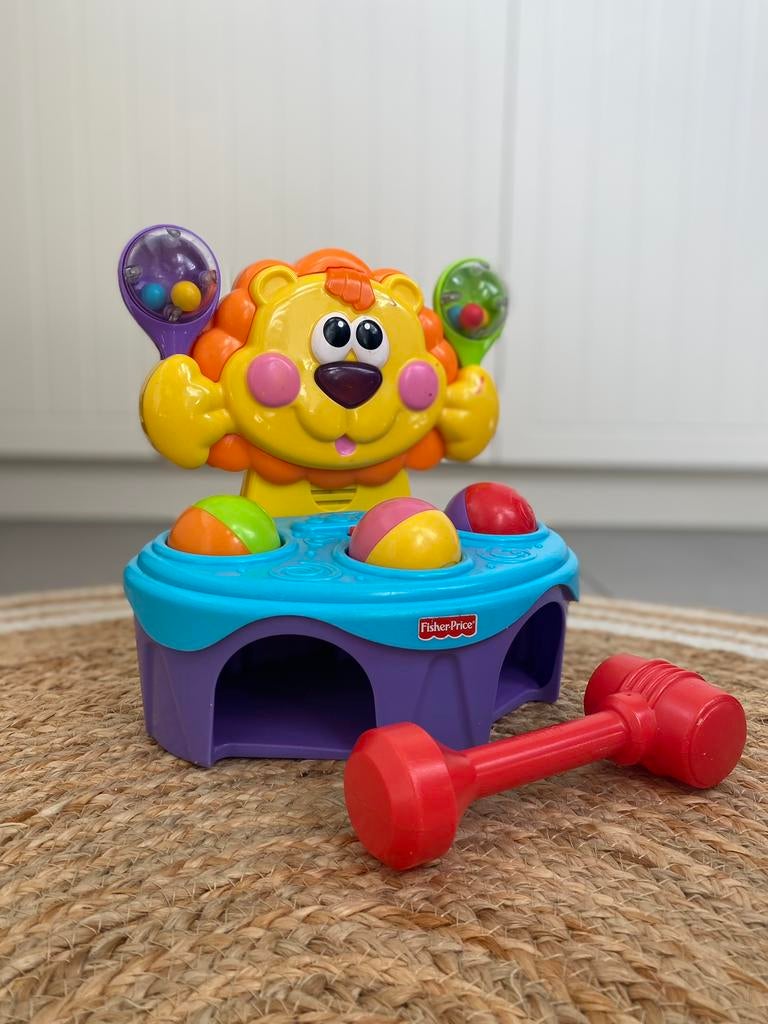 Fisher-Price muziekspeelgoed met ballen en hamertje, Kinderen en Baby's, Speelgoed | Fisher-Price, Ophalen, Gebruikt, Met geluid