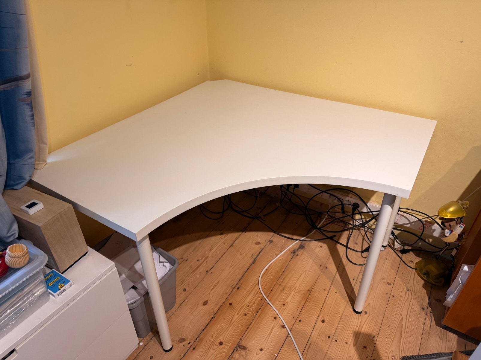 Bureau d’angle, 120 cm, Classique, Utilisé, IKEA