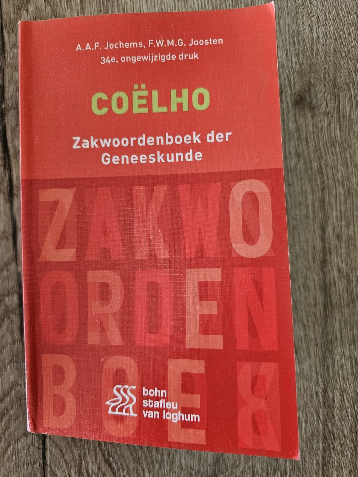 Zakwoordenboek der geneeskunde, Boeken, Studieboeken en Cursussen, Ophalen, Zo goed als nieuw