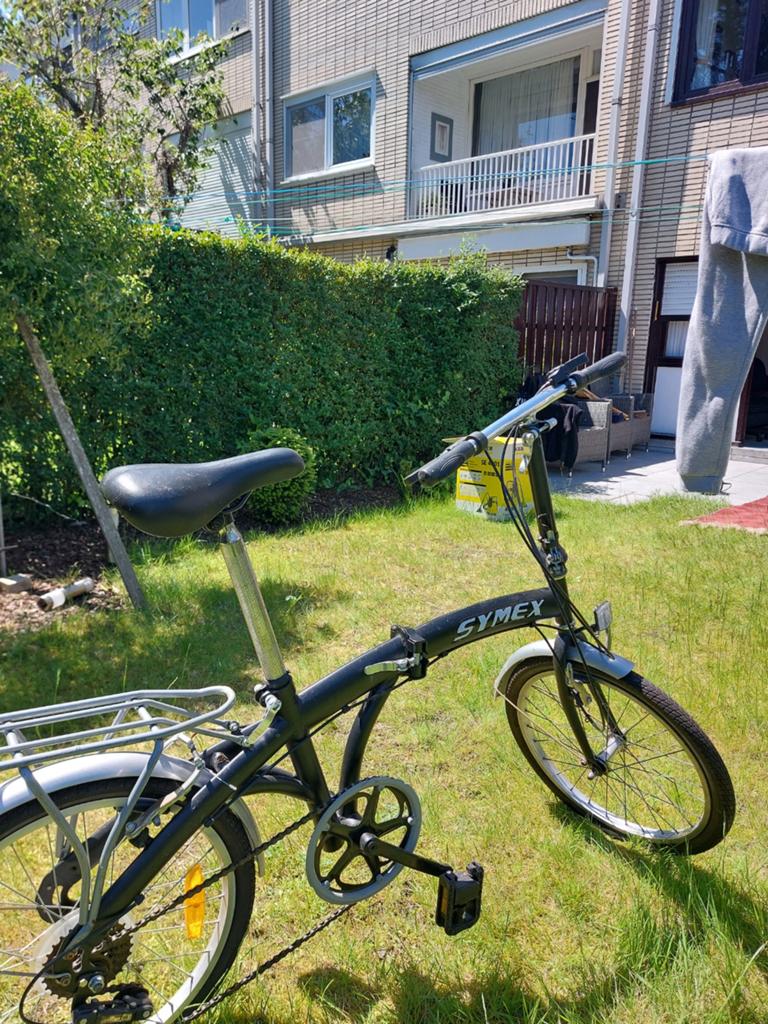 Plooi fiets symax bijna nieuwe, Fietsen en Brommers, Ophalen