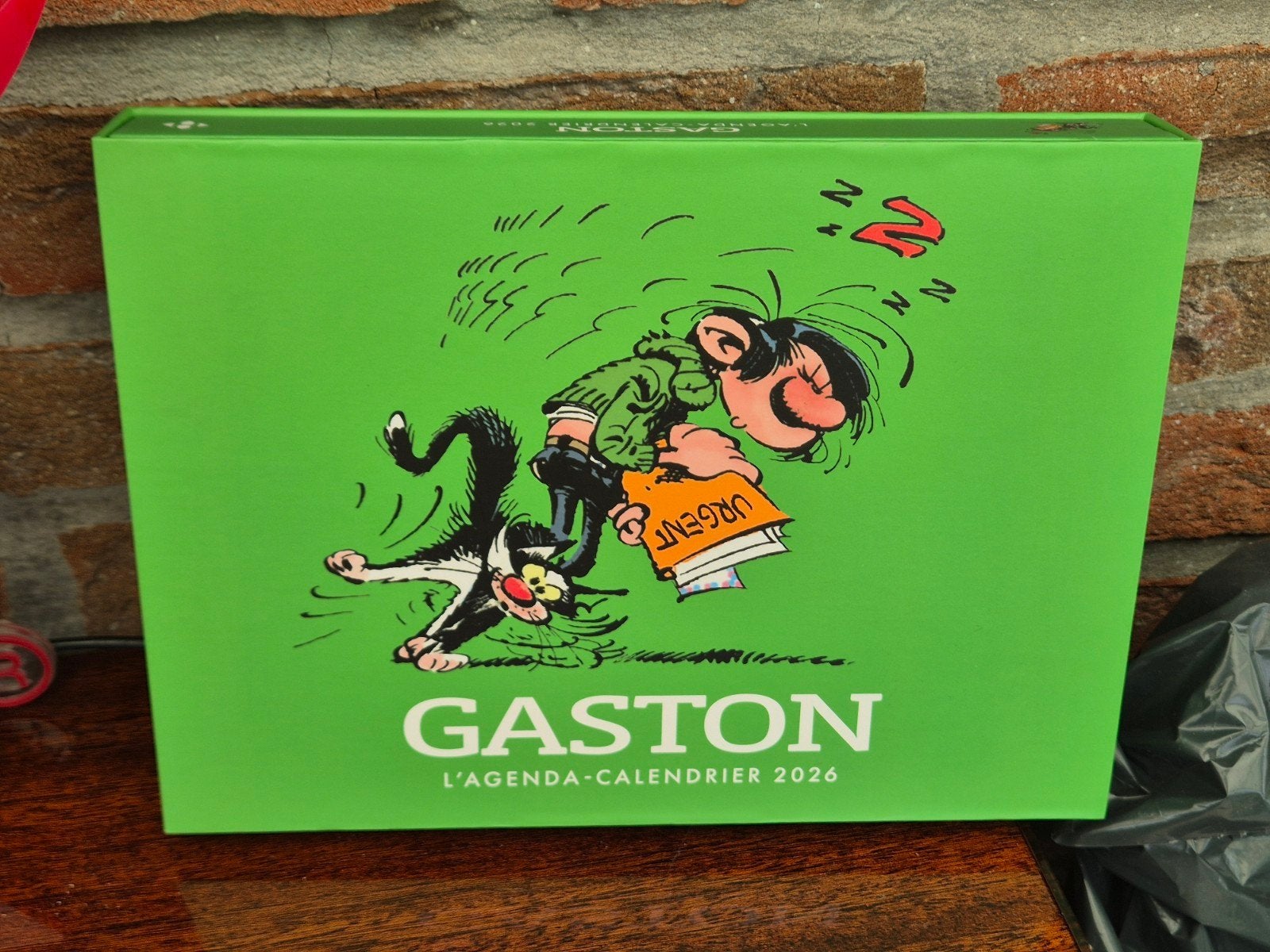 Gaston Lagaffe kalender 2026, Ophalen of Verzenden