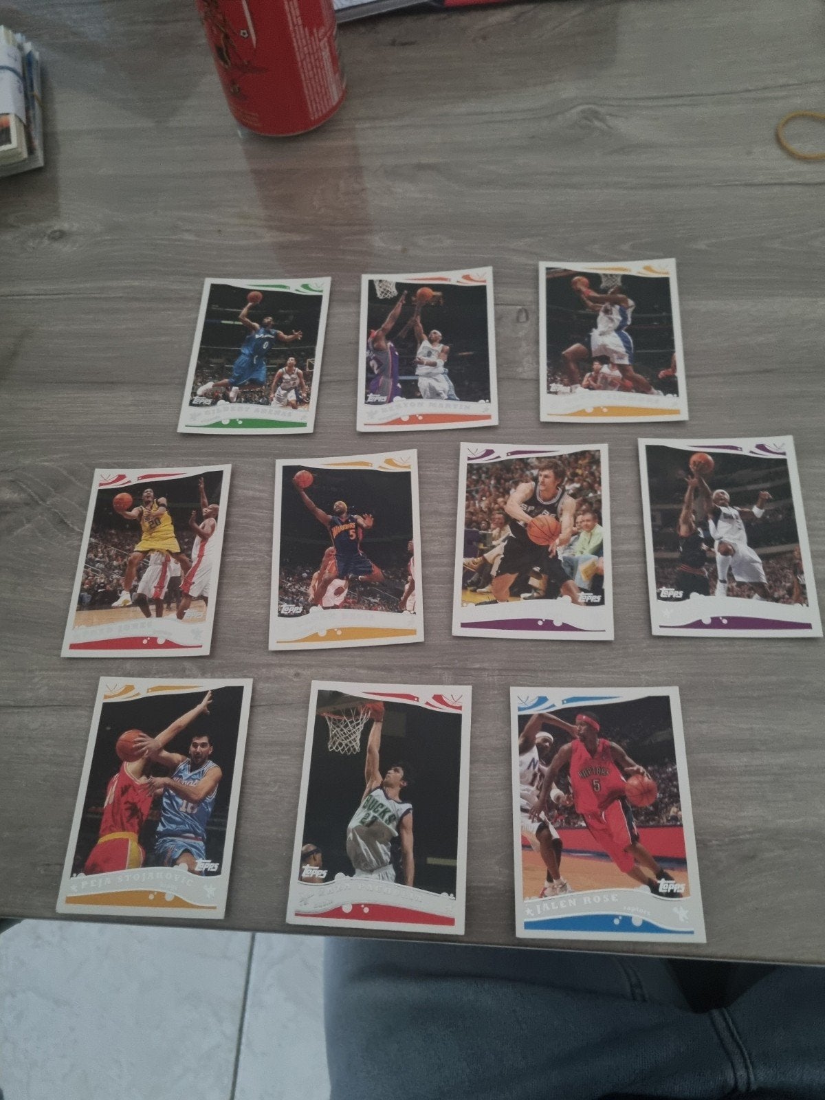 Topps 2005-2006, Ophalen of Verzenden, Gebruikt, Meerdere plaatjes
