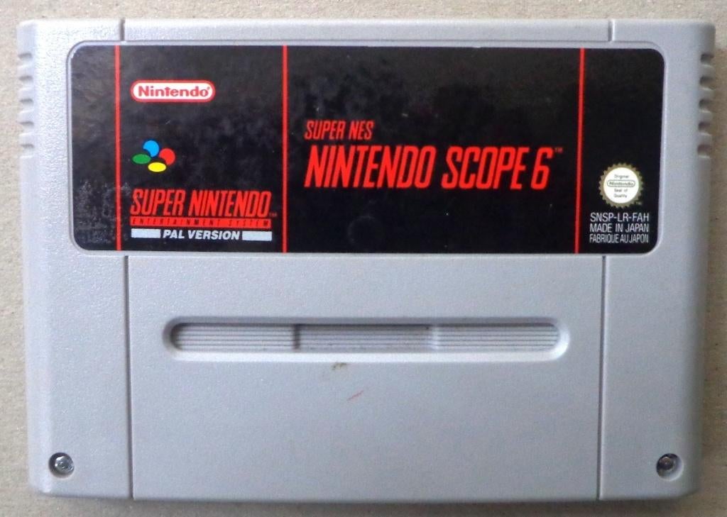 Scope 6 voor de Europese Super Nintendo, Games en Spelcomputers, Ophalen of Verzenden, Gebruikt