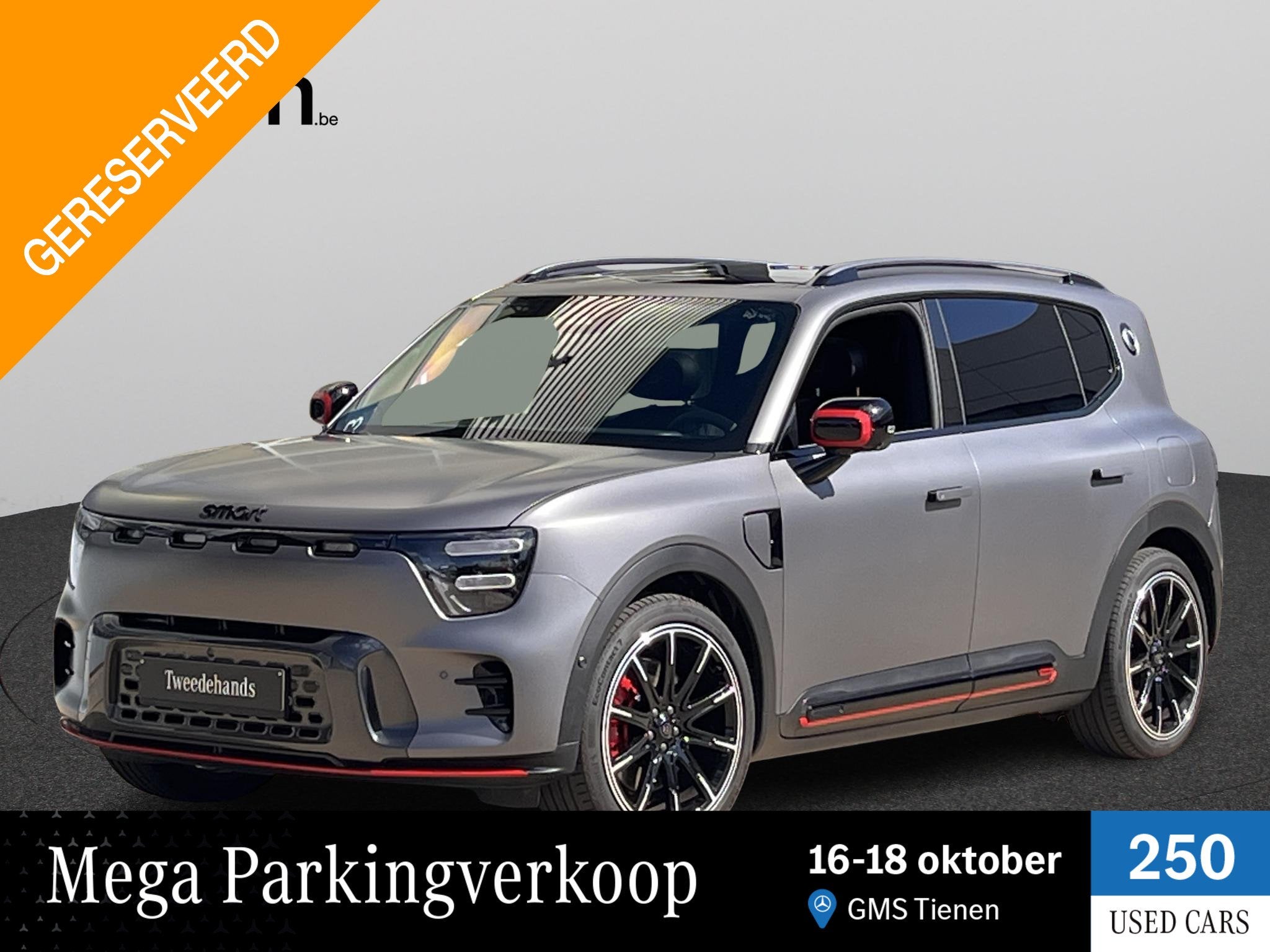 smart #5 Brabus 100 kWh, Auto's, 2378 kg, https://public.car-pass.be/vhr/39f00133-4b90-4920-b7aa-bb9a77048e0a, Gebruikt, 540 km