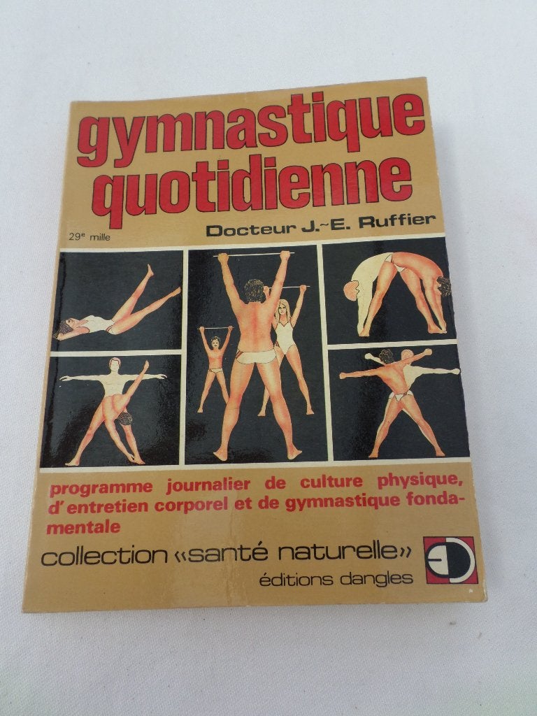 Ruffier daggymnastiekboek in zeer goede staat 1980, Boeken, Gelezen, Ophalen of Verzenden, J.-E. Ruffier, Fitness