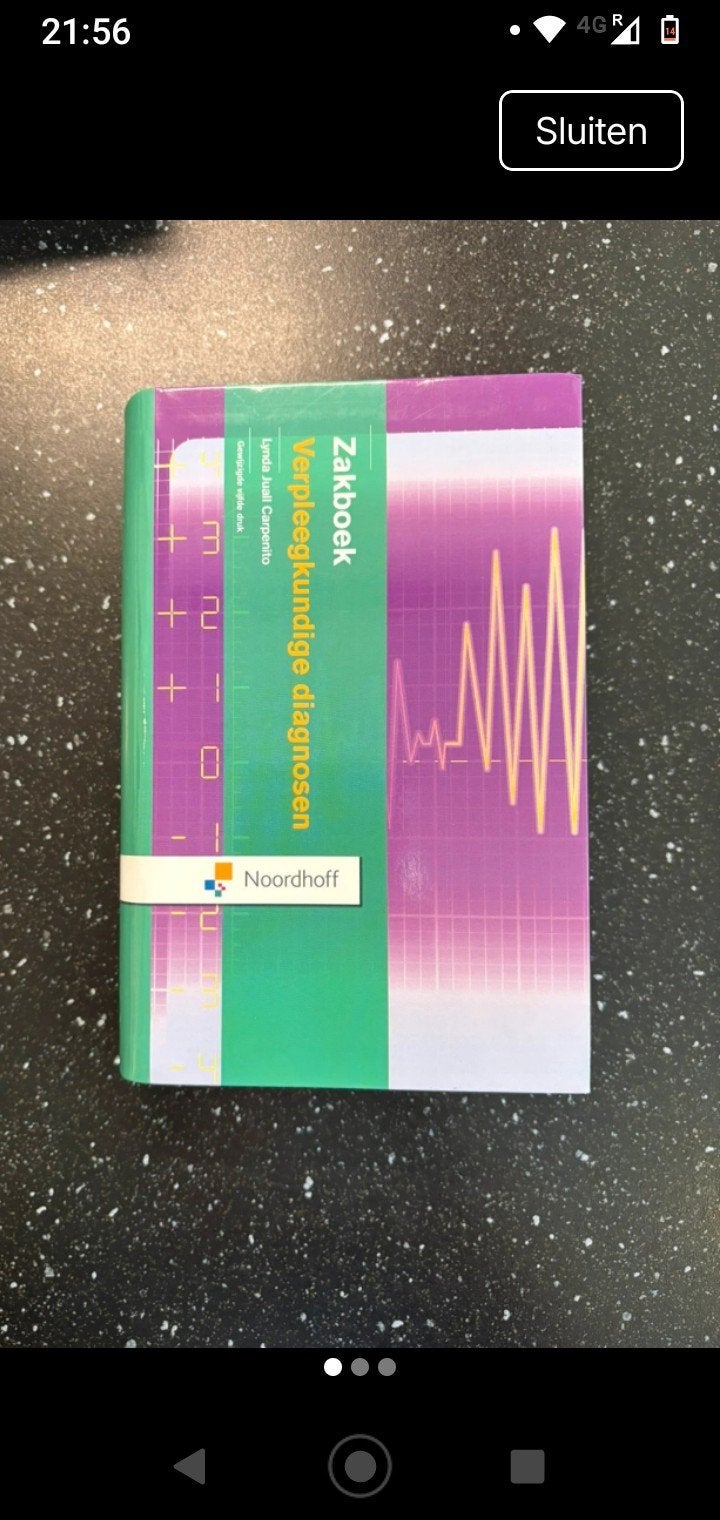 Zakboek verpleegkundige diagnoses, Boeken, Ophalen of Verzenden