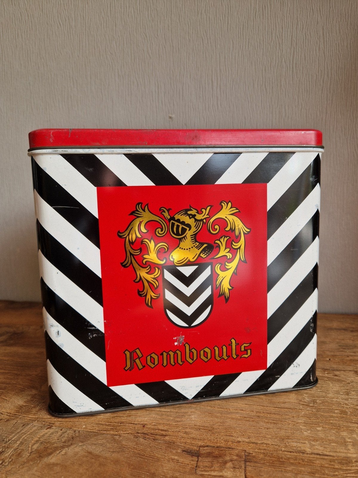 vintage koffie blik Rombouts 2kg, Verzamelen, Ophalen of Verzenden, Koffie