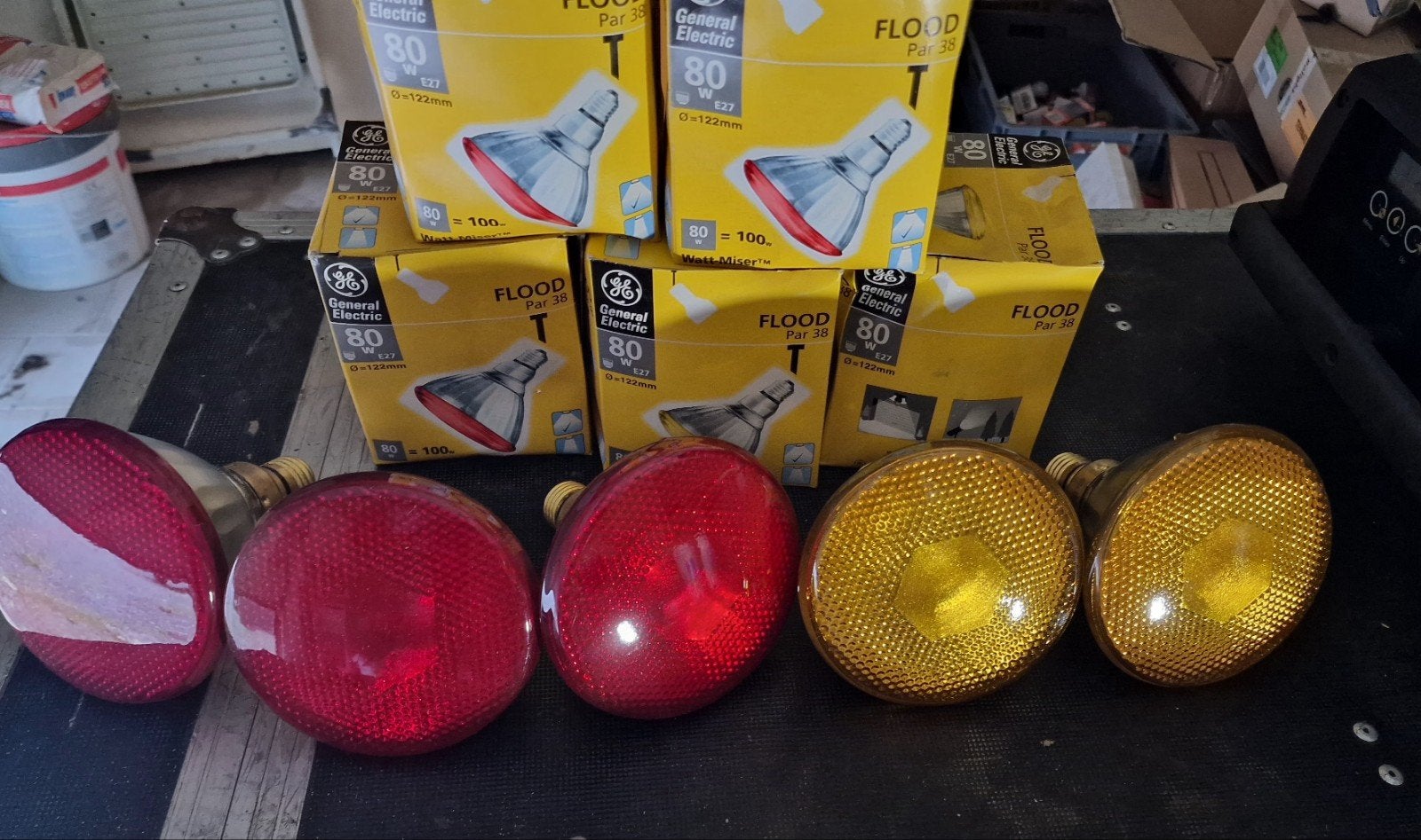Set van 5 nieuwe General Electric PAR38 80W-lampen, Ophalen of Verzenden, Nieuw