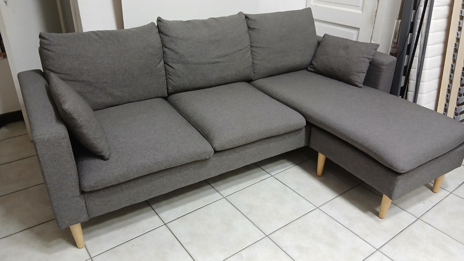 Canapé d’angle Maisons du monde Joey 3/4 placesCanapé 3/4 pl, Enlèvement