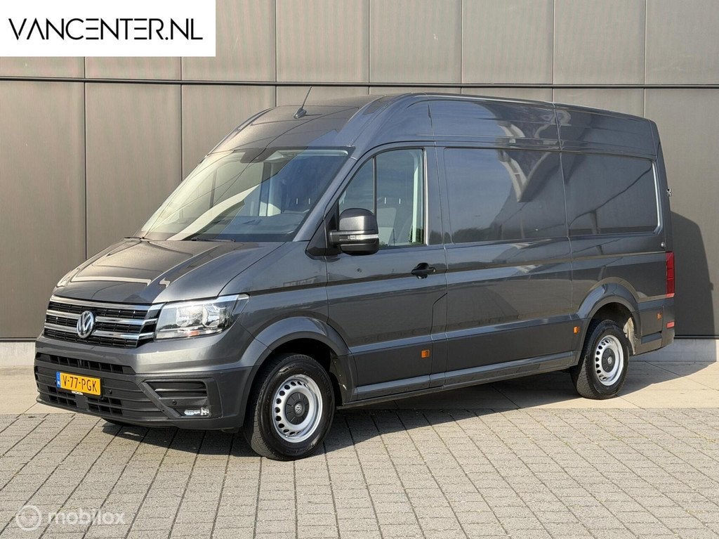 Volkswagen Crafter 2.0 TDI 140PK Automaat L3H3 Apple Carplay, Autos, Argent ou Gris, Achat, Euro 6, Entreprise