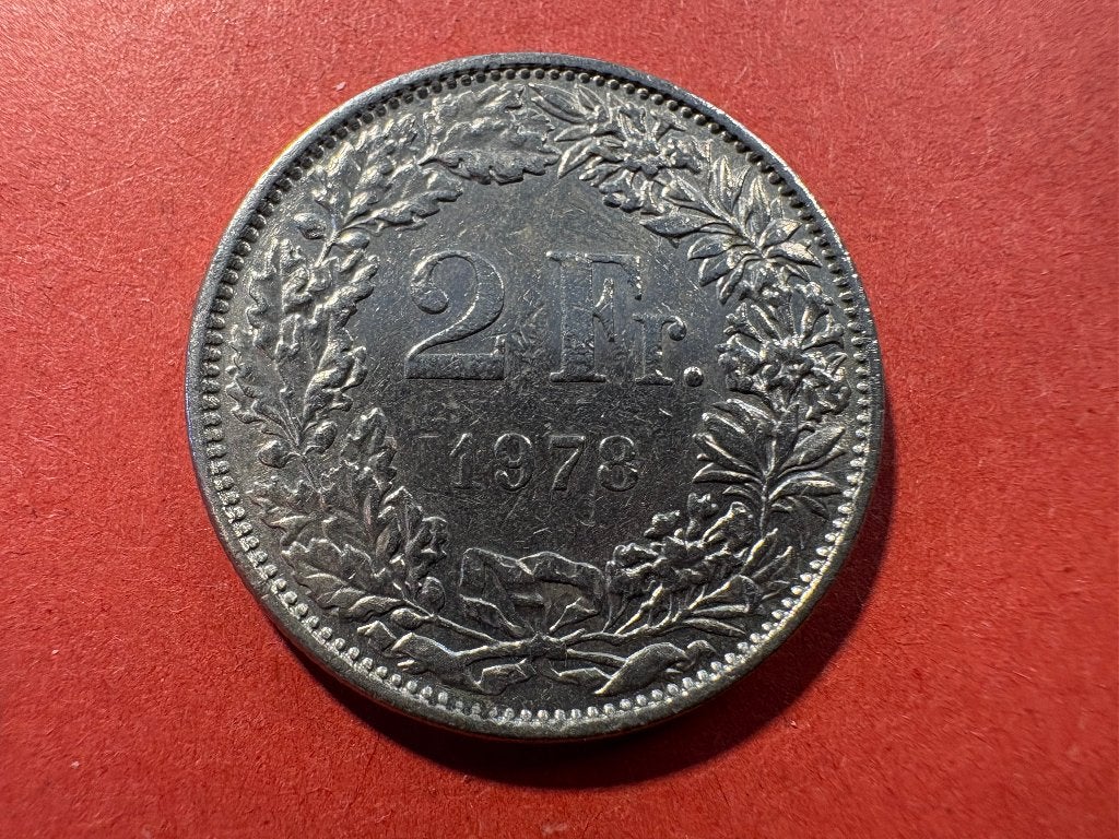 Suisse - 2 Francs 1978 (#222#), Enlèvement ou Envoi, Autres pays, Monnaie en vrac