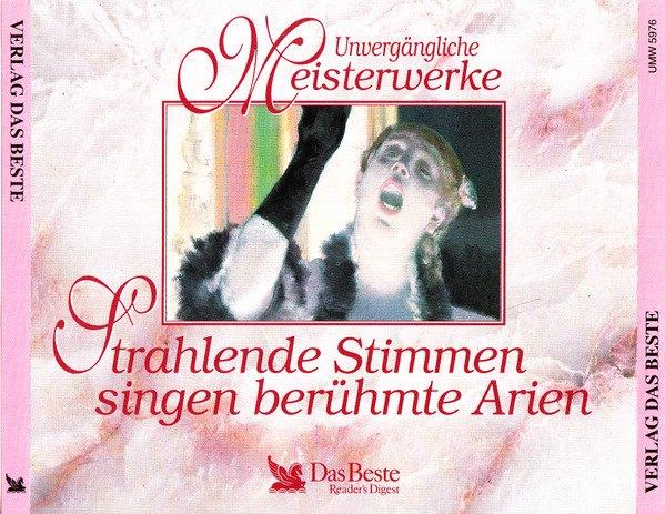 Strahlende Stimmen Singen Berühmte Arien   3CD, Cd's en Dvd's, Cd's | Klassiek, Zo goed als nieuw, Ophalen of Verzenden