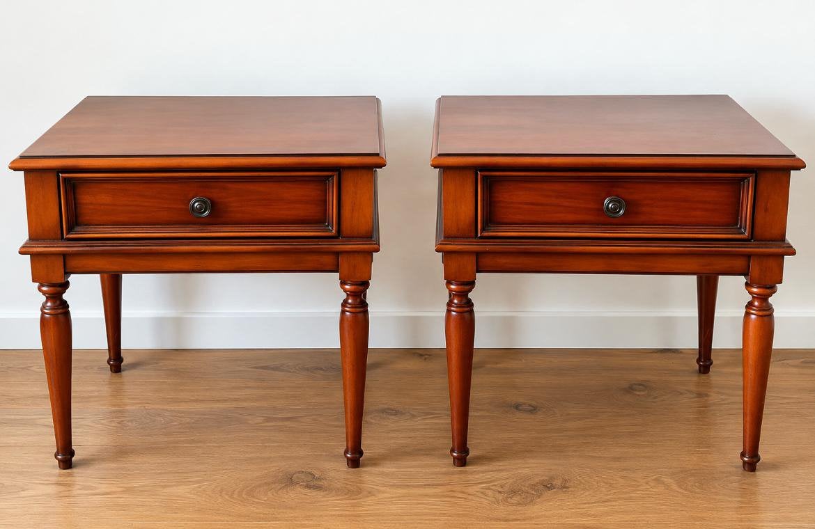 klassieke slaapkamer-bed,2nachtkastjes,commode & dressoir, Ophalen, Zo goed als nieuw