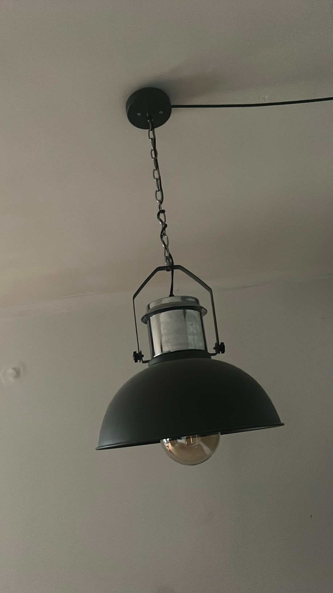 Industriële hanglamp, Ophalen, Zo goed als nieuw