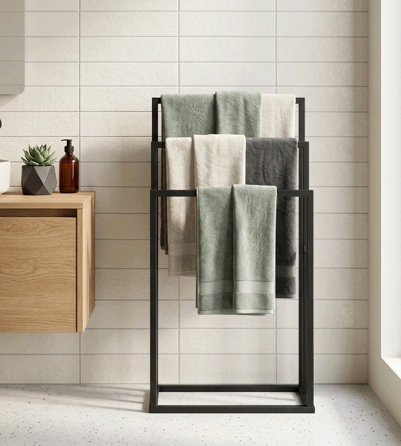 Houten handdoekenrek, Huis en Inrichting, Ophalen