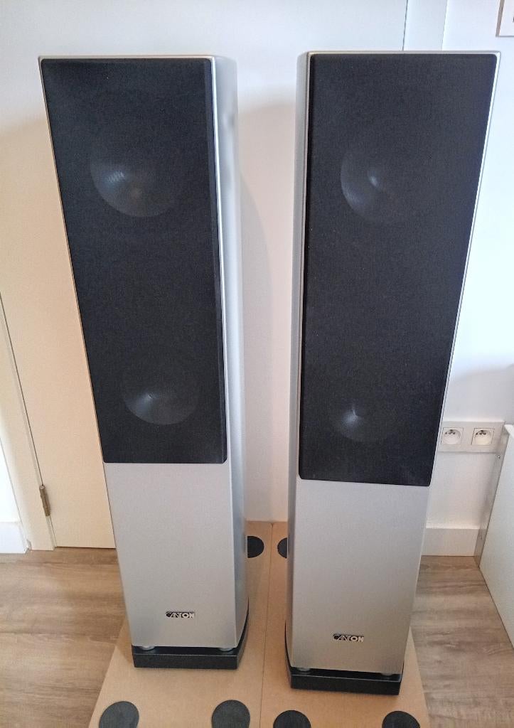 Canton Vento 870 DC, Audio, Tv en Foto, Luidsprekerboxen, Gebruikt, 120 watt of meer, Front, Rear of Stereo speakers, Ophalen