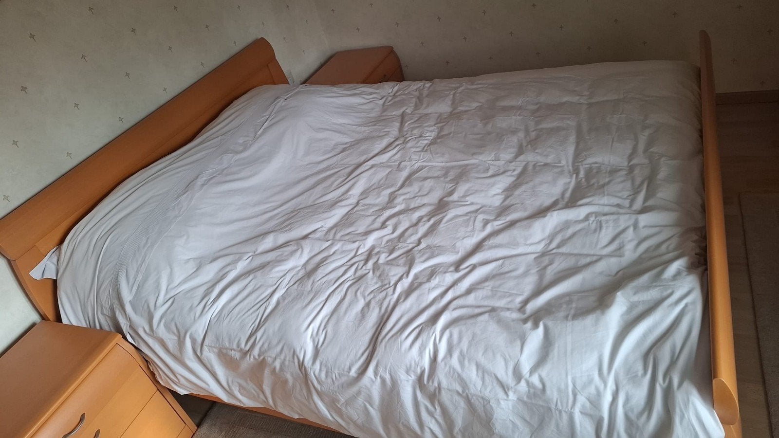 Volledige propere tweepersoonsslaapkamer., Huis en Inrichting, Ophalen, Gebruikt