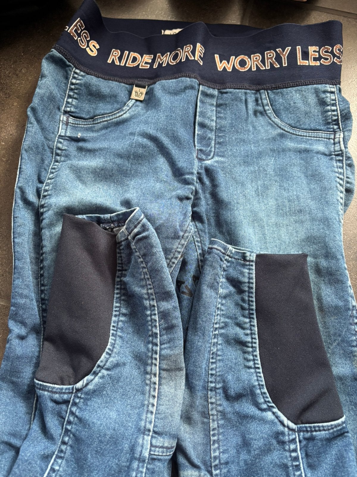 Rijbroek kind maat 164, Dieren en Toebehoren, Paardrijkleding, Ophalen, Zo goed als nieuw, La Valencio