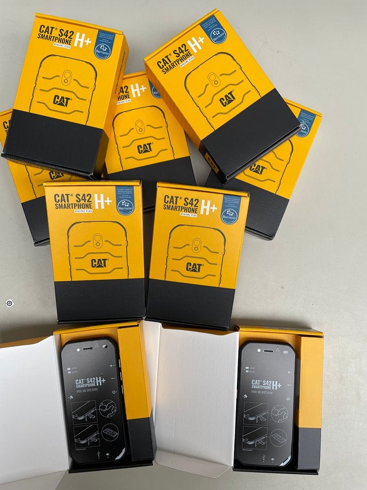 Lot van 44 st.: CAT S45H+ smartphones (IP68), Telecommunicatie, Nieuw, Ophalen of Verzenden, Klassiek of Candybar, Zonder simlock