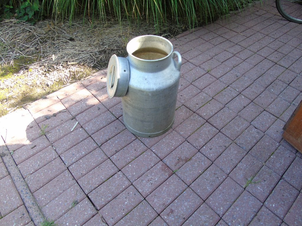 Melkkan 50 liter in inox van Islac, Antiek en Kunst, Ophalen