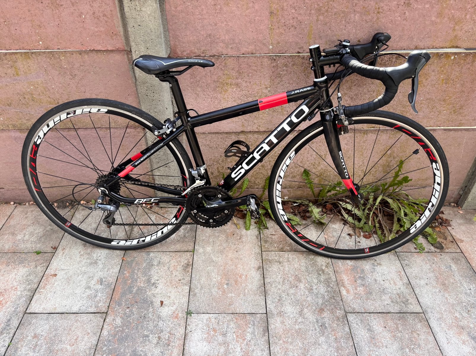 Scatto (jeugd) koersfiets, Ophalen, 28 inch, Velgrem, Aluminium