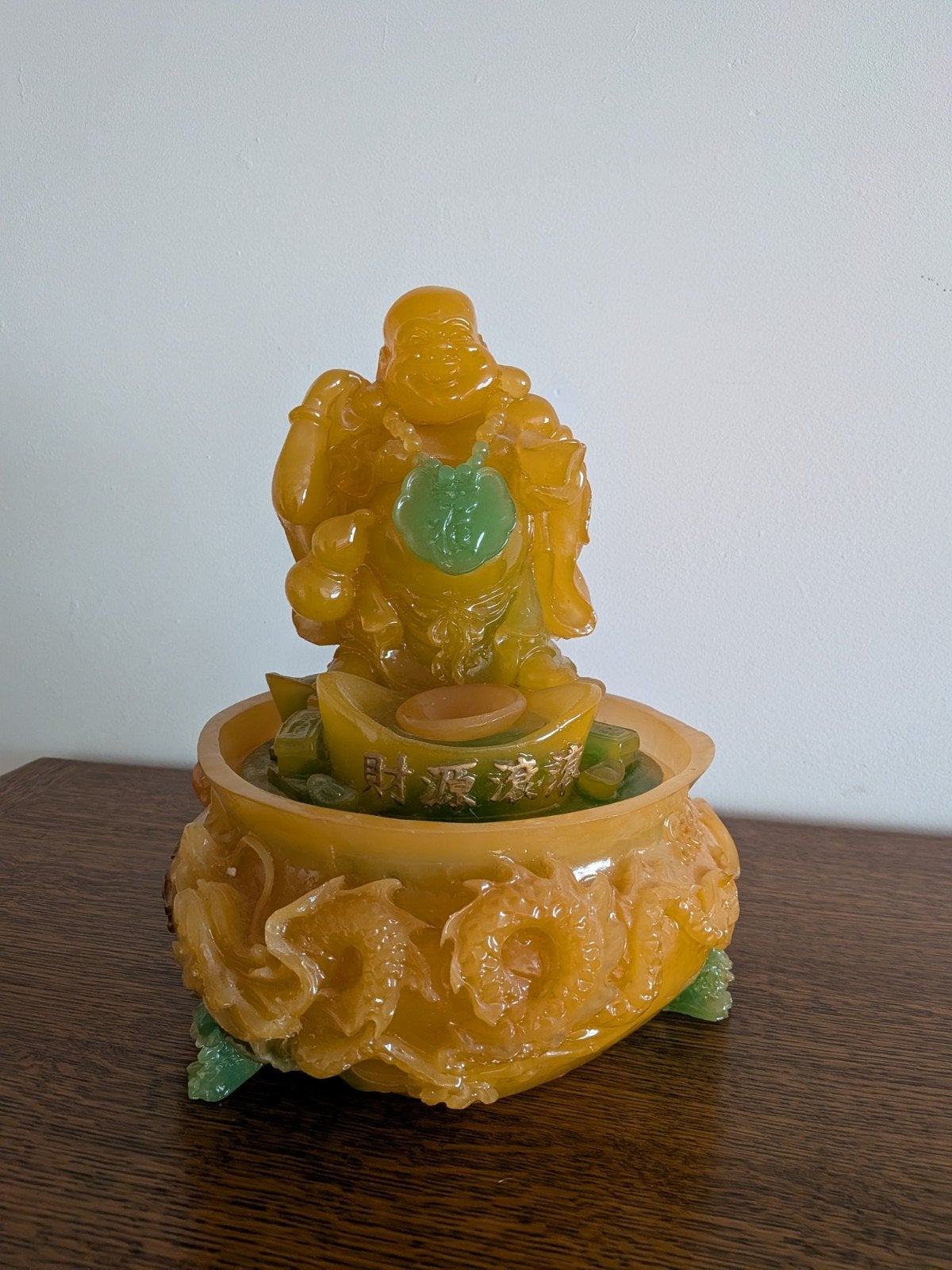 Feng Shui-beeld van gele Shou, Ophalen, Handgemaakt