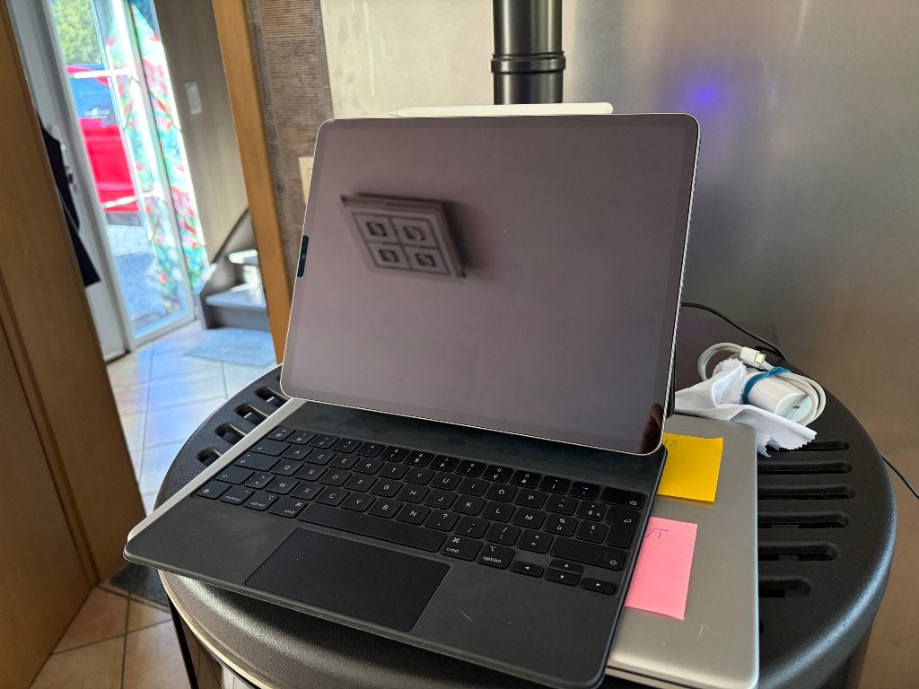 iPad Pro 12,9 génération 6 256gb, Informatique & Logiciels, Apple iPad Tablettes, Gris, 13 pouces ou plus, Comme neuf, Enlèvement