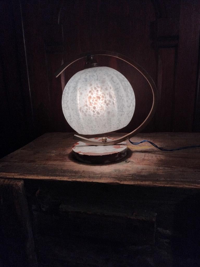 Belle lampe de table Art Déco, Enlèvement ou Envoi