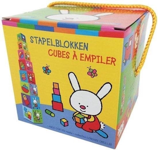 Stapelblokken lange oortjes, Kinderen en Baby's, Ophalen of Verzenden, Zo goed als nieuw, Overige typen