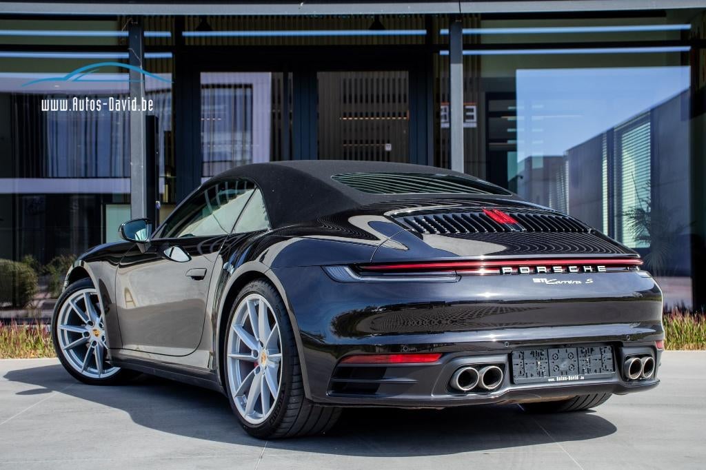 Porsche 911 Carrera S 992 Cabrio PDK 3.0 Turbo 450PK, Auto's, Automaat, 4 zetels, Achterwielaandrijving, Cabriolet