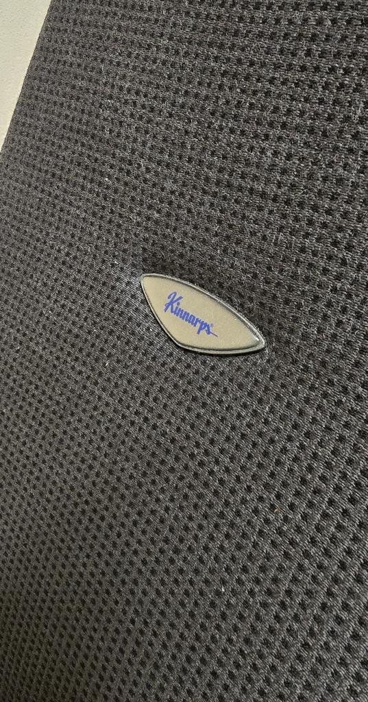 Chaise de bureau haut de gamme Confort Kinnarps, Enlèvement ou Envoi, Comme neuf, Chaise de bureau